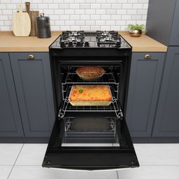 Fogão de Embutir 4 Bocas Preto com Mesa de Vidro Dako Diplomata Grill Bivolt - 6