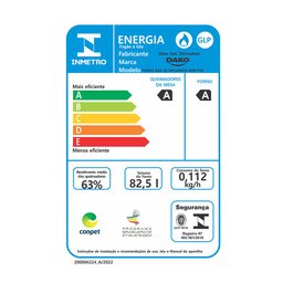 Fogão de Embutir 4 Bocas Preto com Mesa de Vidro Dako Diplomata Grill Bivolt - 4