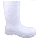 Ver imagem 2 de Bota Ultraleve Baspan Eva Branca Cano Médio Maior Conforto.