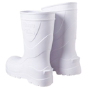 Ver imagem 1 de Bota Ultraleve Baspan Eva Branca Cano Médio Maior Conforto.