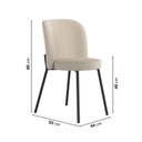 Ver imagem 3 de Kit 2 Cadeiras Aço Love CabeCasa MadeiraOriginals