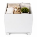 Ver imagem 5 de Bau Funcional com Rodinha Multiuso Branco Infantil