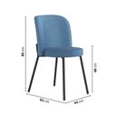 Ver imagem 3 de Kit 2 Cadeiras Aço Love CabeCasa MadeiraOriginals