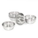 Ver imagem 1 de Forma Mini Pudim/torta Suíça Pacote 12und Alumínio N°3