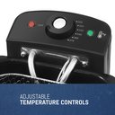 Ver imagem 4 de Elite Gourmet Edf-1607 Fritadeira Elétrica 1,5l Inox 800w