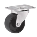 Ver imagem 1 de Kit 2 Rodizio Giratorio 3 Polegadas com Placa sem Freio Preto Lotus