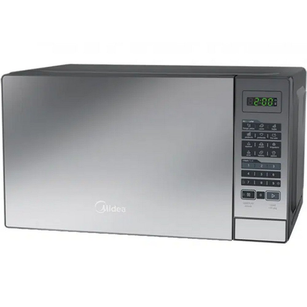 Micro-ondas Midea 20L 700W Espelhado Função Tira Odor MRAE