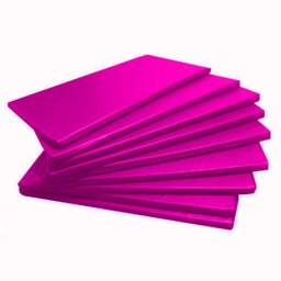 Kit 10 Colchonetes Academia, Ginástica, Exercícios Abdominais e Yoga - Rosa - 1