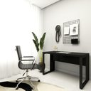 Ver imagem 1 de Escrivaninha para Estudos 120cm X 60cm Pés Metal F5 Office