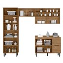 Ver imagem 2 de Lavanderia Modulada com 2 Armários Aereos, 1 Balcão e 1 Armário Multiuso Toscana 100%mdf