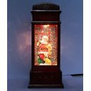 Ver imagem 3 de Cabine Telefone Inglês Papai Noel Natal Dog Musical de 26cm