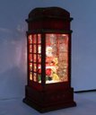Ver imagem 2 de Cabine Telefone Inglês Papai Noel Natal Dog Musical de 26cm