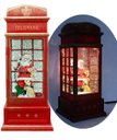 Ver imagem 1 de Cabine Telefone Inglês Papai Noel Natal Dog Musical de 26cm