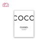 Quadro Decorativo Coco Chanel Quarto ou Sala 30x40 Center Molduras Branco - 1