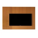 Ver imagem 3 de Painel para TV até 70 Polegadas Ripado 100% MDF 136CMX180CM Linha 2025 Marrom