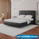 Ver imagem 2 de Cama Casal Queen Size Flutuante Star Couro Ecológico Pu - Skybox