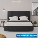 Ver imagem 3 de Cama Casal Queen Size Flutuante Star Couro Ecológico Pu - Skybox