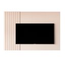 Ver imagem 3 de Painel para TV até 70 Polegadas Ripado 100% MDF 136CMX180CM Boto Bege