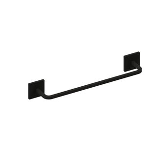 Toalheiro Quada Preto Fosco 45cm - Crismoe