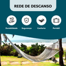Rede de Descanso Dormir Jardim Ao Ar Livre Portátil Vazada - 2
