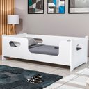 Ver imagem 1 de Cama Infantil Montessoriana Solteiro Luiza Branco