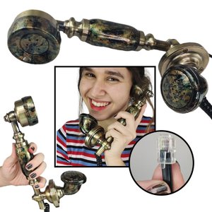 Gancho Monofone Telefone Fixo RJ11 Vintage Estilo Retro Casa Decoraçao Restaurante Hotel Pousada