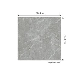 Piso Vinílico Colado Quadrado 91,4 Cm X 0,3cm X 91,4 Cm - 4
