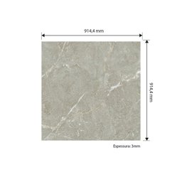 Piso Vinílico Colado Quadrado 91,4 Cm X 0,3cm X 91,4 Cm Job - 4