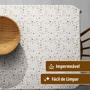 Ver imagem 3 de 2 Toalhas Mesa Plástica Térmica Paint 2 Lugares 70 X 70