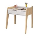 Ver imagem 5 de Conjunto Mesa e Cadeira Infantil Corujinha Casatema MadeiraOriginals Branco/Marrom