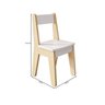 Conjunto Mesa e Cadeira Infantil Corujinha Casatema - 3