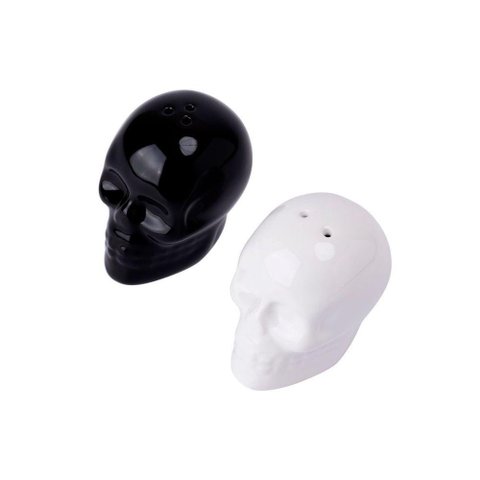 Saleiro e Pimenteiro Caveira