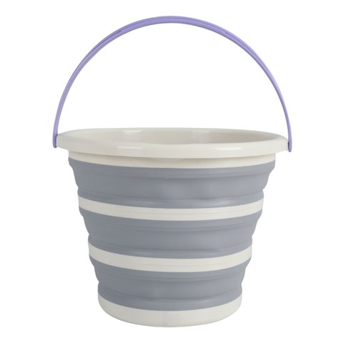 Balde dobrável de plástico 10 litros - Simplo