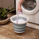 Ver imagem 5 de Balde dobrável de plástico 10 litros - Simplo