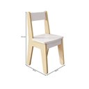 Ver imagem 4 de Conjunto Estante com Mesa e Cadeira Infantil Corujinha Casatema MadeiraOriginals Branco/Marrom