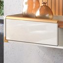 Ver mais imagens de Painel River 1.8 com Led Rack Bancada Atlas 1.8 Lukaliam Móveis Jequitiba Ripado 3d/off White