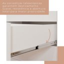 Ver imagem 5 de Conjunto de Quarto Infantil 1 Cômoda 4 Gavetas 1 Guarda-Roupa de Bebê 4 Portas e 2 Gavetas Ariel Branco