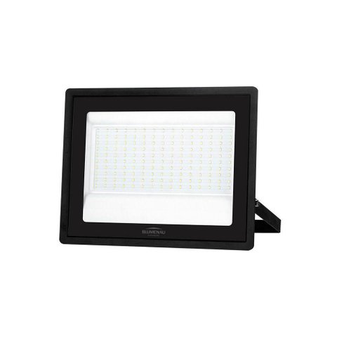 Refletor Blumenau Led Tech Pro 150w Preto Bivolt 6500k Luz Branca