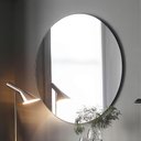 Ver imagem 1 de Espelho Redondo Decorativo Lapidado Premium 30cm