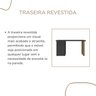 Mesa Escrivaninha para Home Office e Estudos 2 Gavetas Florence - 10