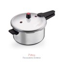 Ver imagem 4 de Panela de Pressão 7 Litros Fechamento Externo para Cozinhar Feijão Mandioca Macarrão