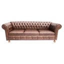Ver imagem 1 de Sofá Chesterfield Luiz XV 2,30 Corano Marrom / Sala, Recepção, decoração