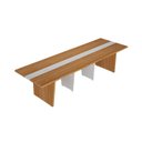Ver imagem 7 de Módulo Central Y37 para Extensão da Mesa de Reunião Laranja/Freijó/Branco Artany