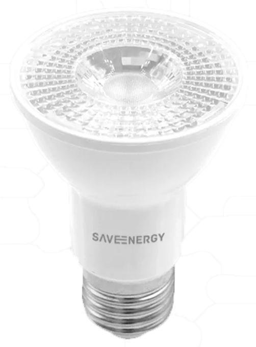 Kit 20 Spot Embutir Recuado Par20 Bco+Lâmpada Led 4,8W 2700K - 3
