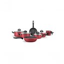 Ver imagem 1 de Jogo de Panelas 7 Peças Chilli Brinox Cereja Brinox