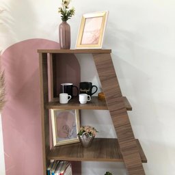 Estante Escada Multiuso para Livros 5 Prateleiras 134cmx82cm - 12
