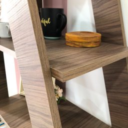 Estante Escada Multiuso para Livros 5 Prateleiras 134cmx82cm - 10