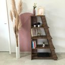Ver mais imagens de Estante de Livros 82CMX134CM Escada Multiuso 5 Prateleiras Artany
