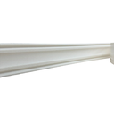 Ver imagem 1 de Moldura Rodameio Eva Autocolante Flexível Terra 5cmx8mm 20 Metros - Branco