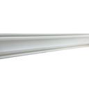 Ver imagem 2 de Moldura Rodameio Eva Autocolante Flexível Terra 5cmx8mm 20 Metros - Branco